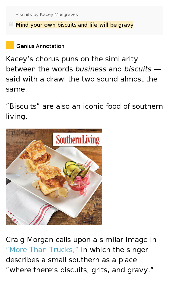 Mind your own biscuits and life will be gravy Biscuits