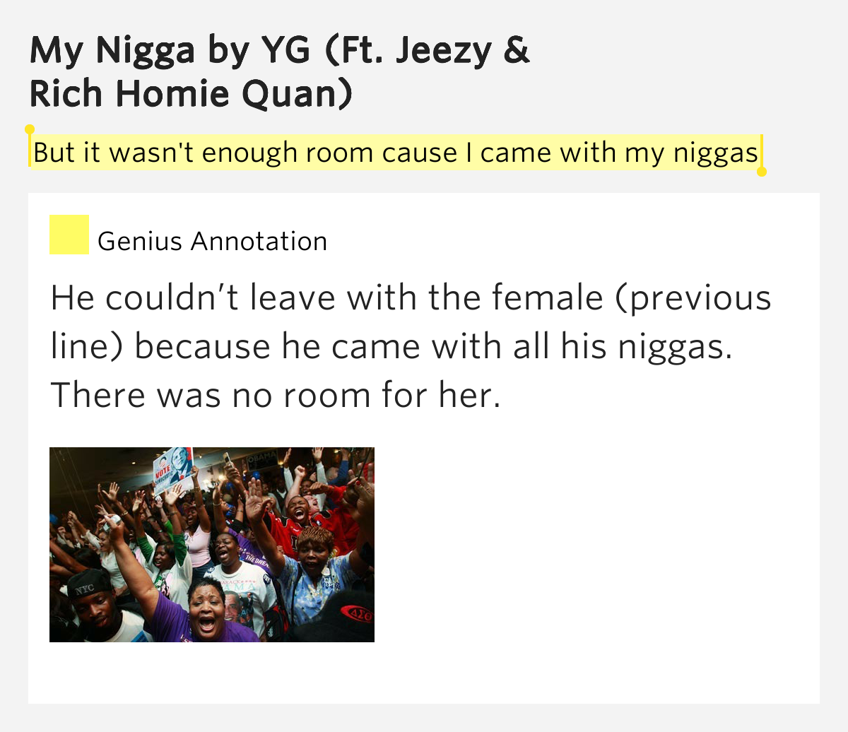 lyrics cause i about my but it wasn t enough room cause i came with my niggas my lyrics cause i about my but it wasn t enough room cause i came with my niggas my