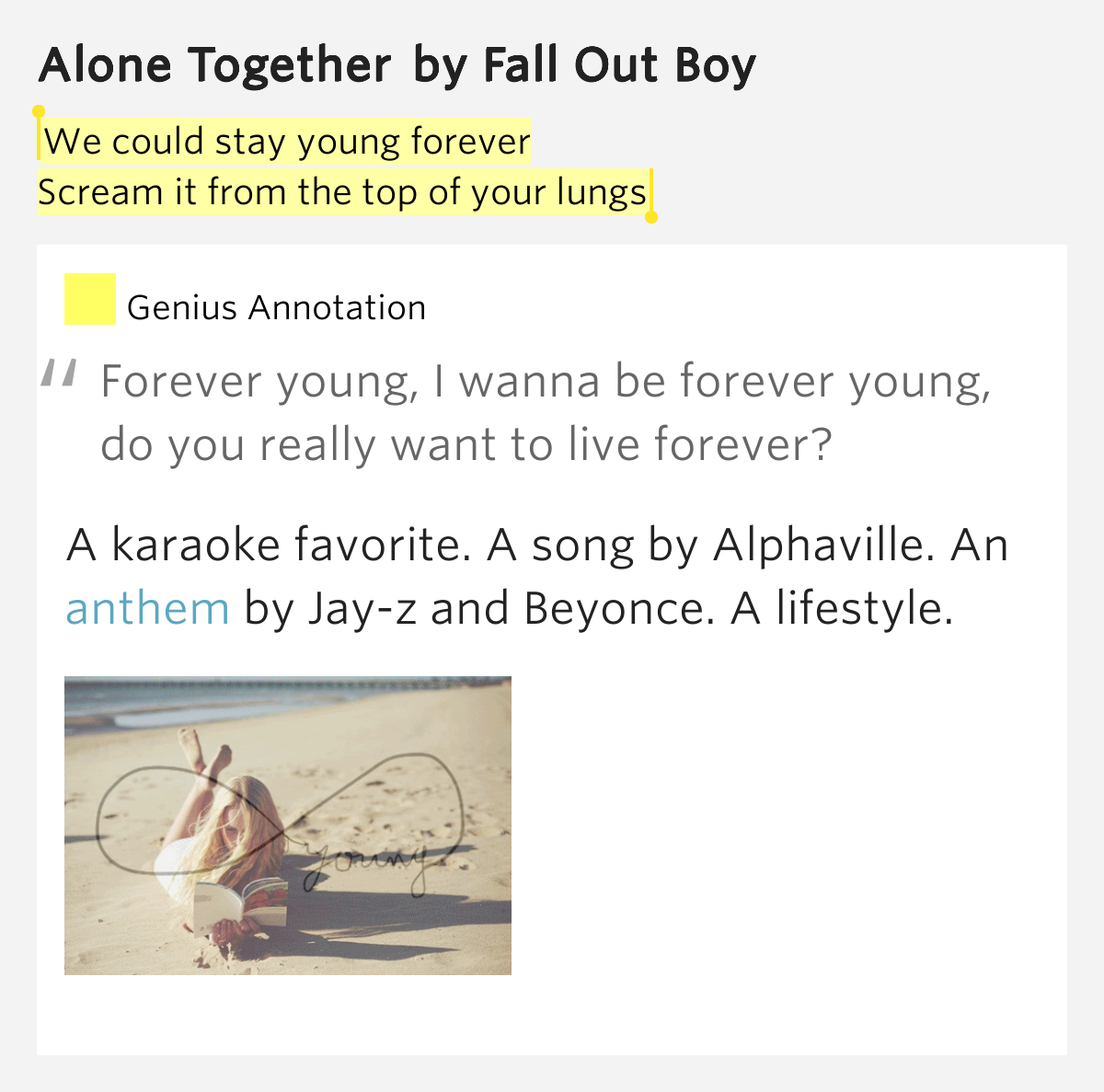 Scream At The Top Of Your Lungs Lyrics