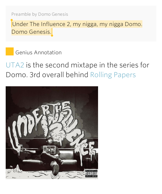 Under the influence essay