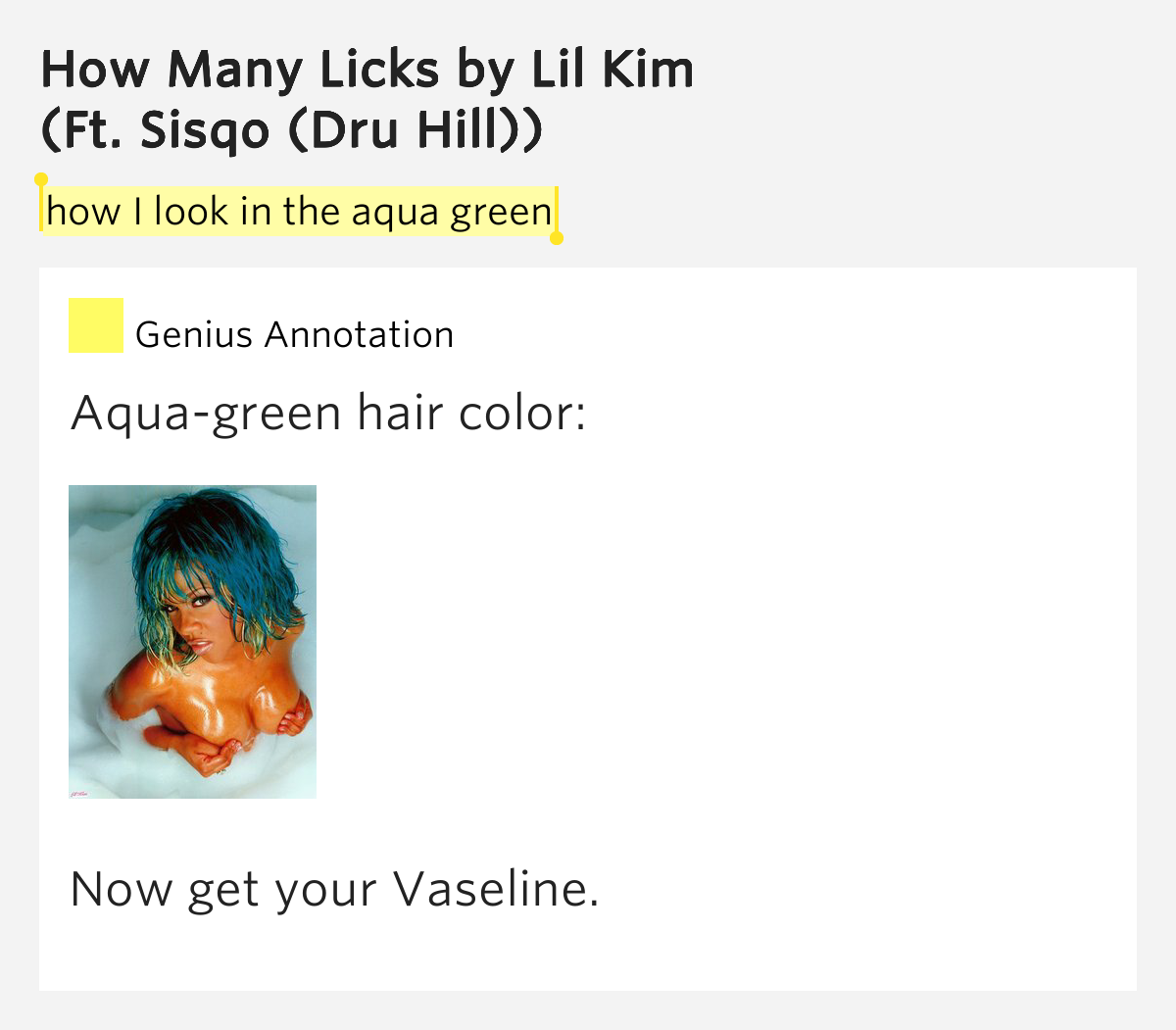 Necessary phrase... Lil kim lick lyric commit Lil kim lick lyric