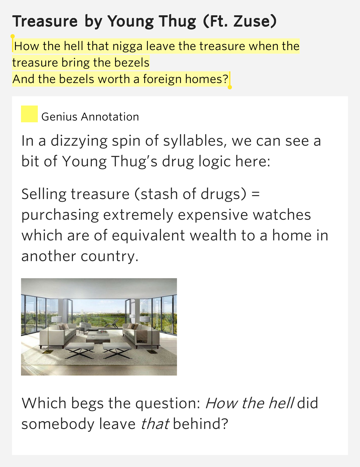 young thug expensive lyrics how the hell that nigga leave the treasure when the young thug expensive lyrics how the hell that nigga leave the treasure when the