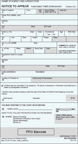Template Letter Attend Trafic School Template Letter Attend Trafic School