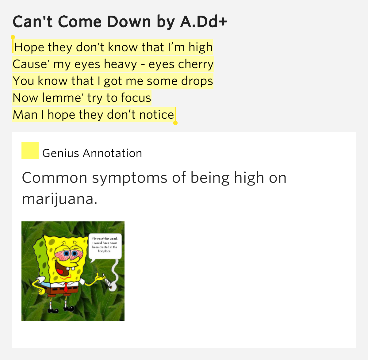 I Got My Eyes On You Lyrics