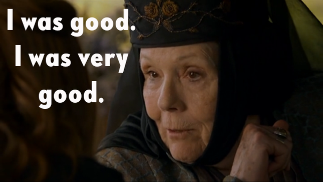 Diana Rigg Game Of Thrones