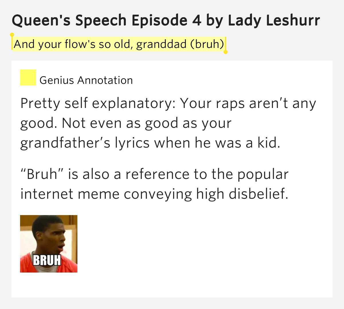sexy lady i like your flow lyrics orgasm websites