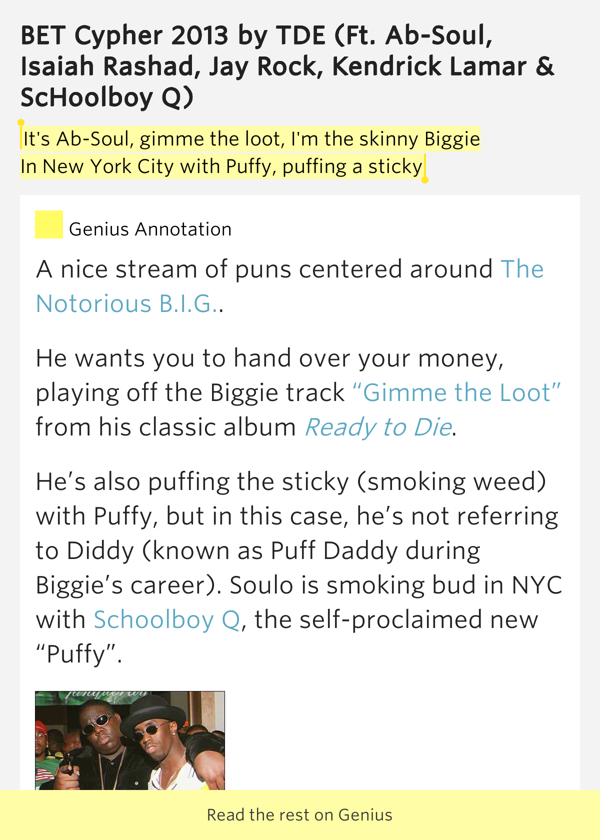 gimme the loot biggie gimme the loot biggie