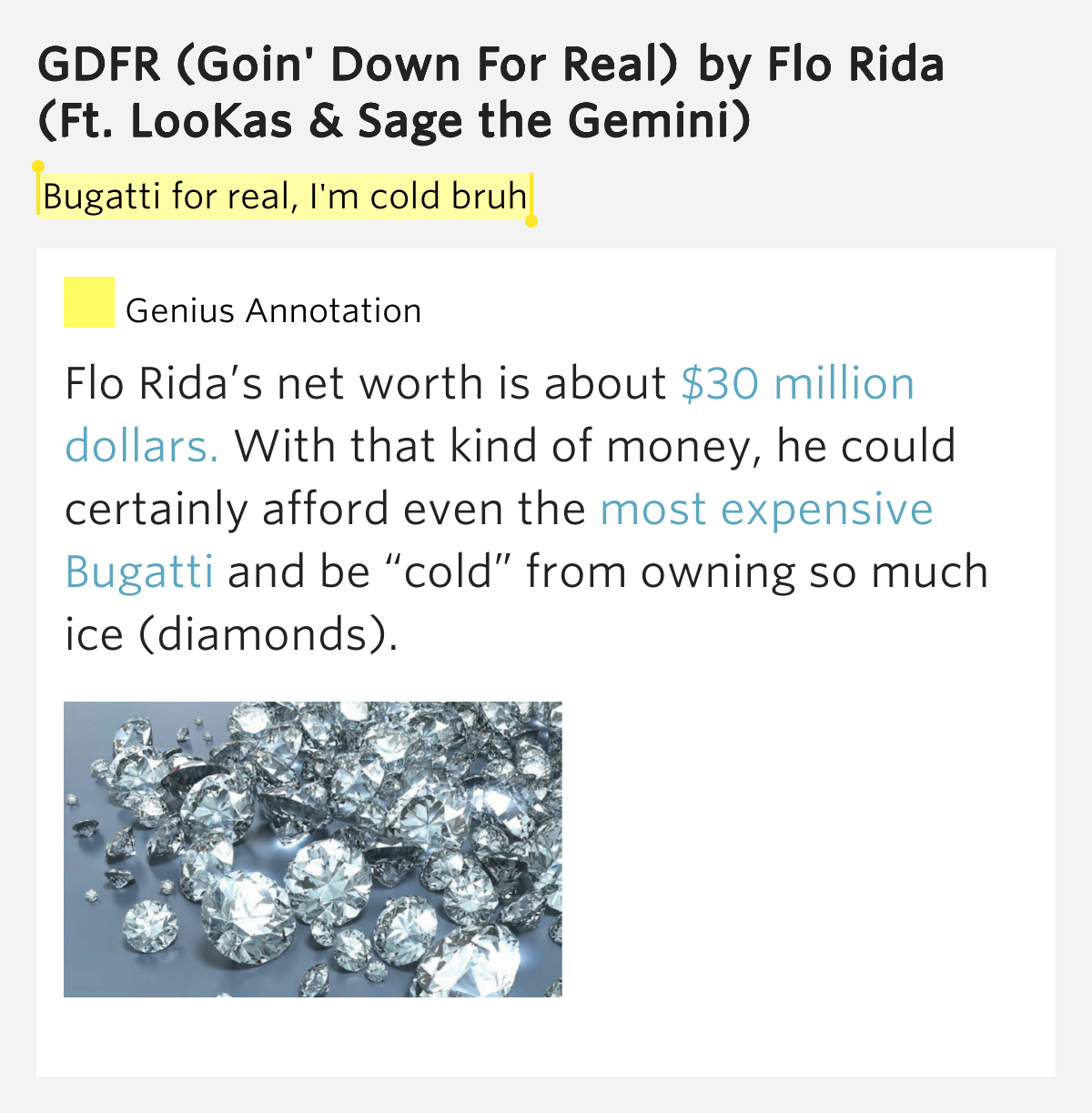 Flo Rida Gdfr Ft Sage The Gemini And Lookas Lyrics