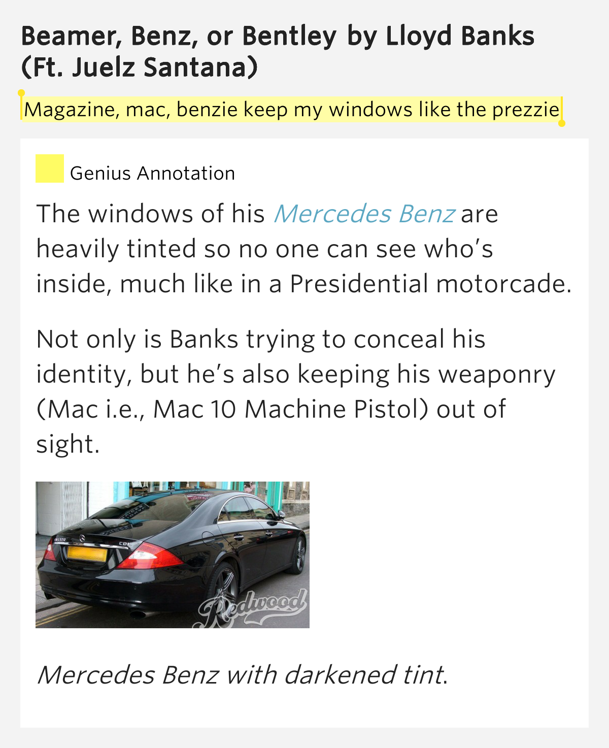 Magazine Mac Benzie Keep My Windows Beamer Benz Or