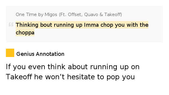 if he a imma lyrics thinking bout running up imma chop you with the choppa one time if he a imma lyrics thinking bout running up imma chop you with the choppa one time