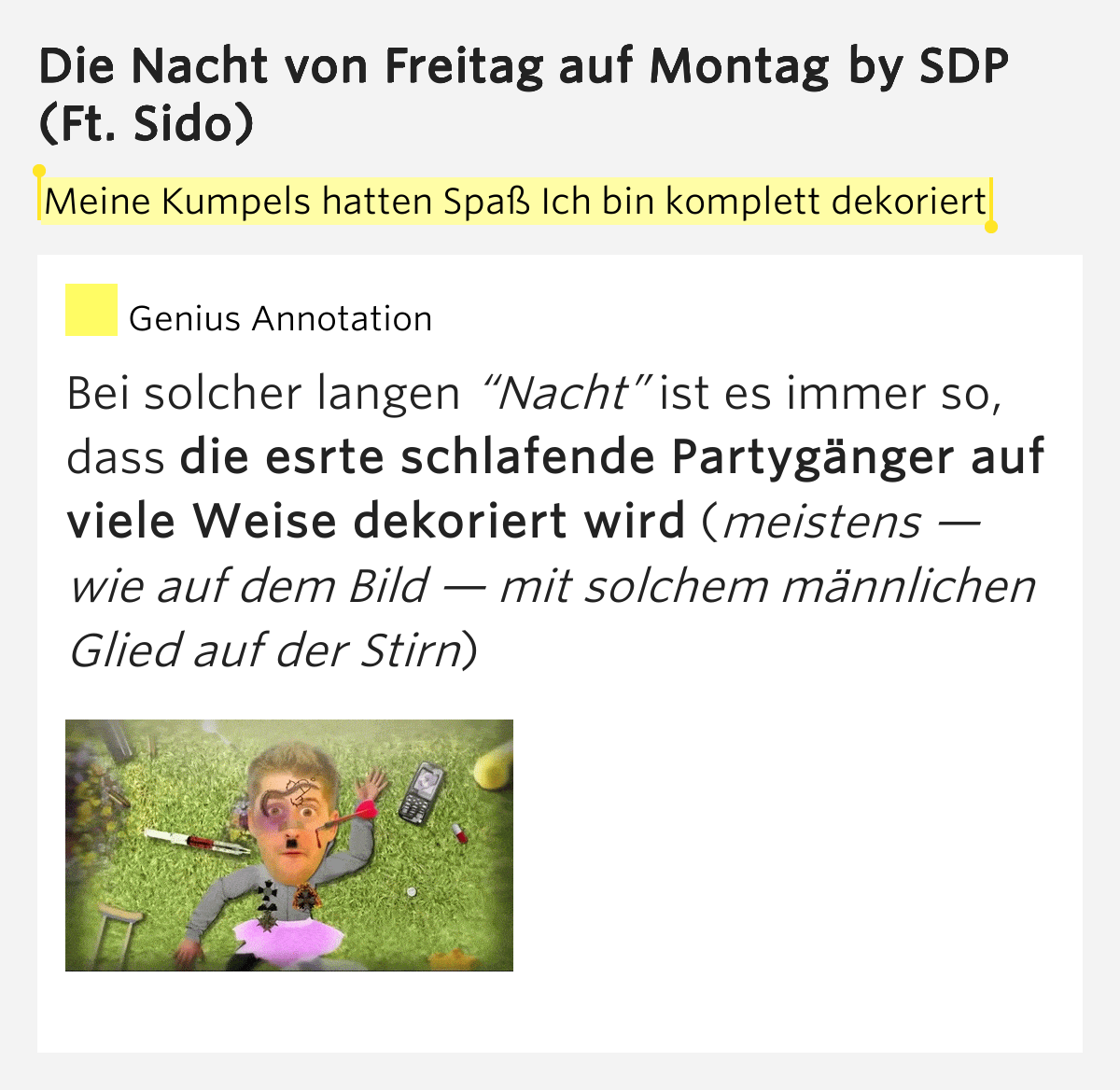 Sdp Die Nacht Von Freitag Auf Montag Text