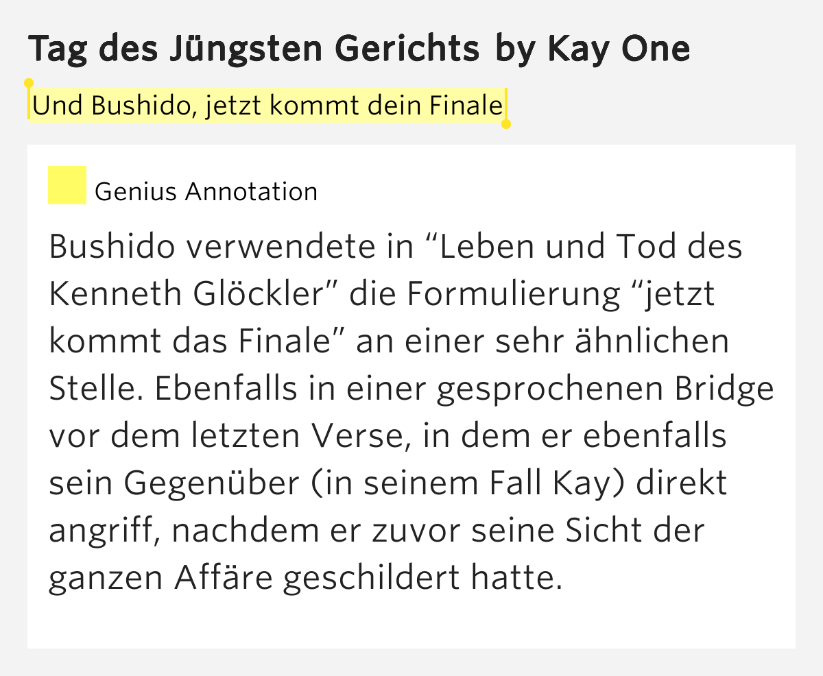 kay one songtext tag des juengsten gerichts . kay one songtext tag des juengsten gerichts .