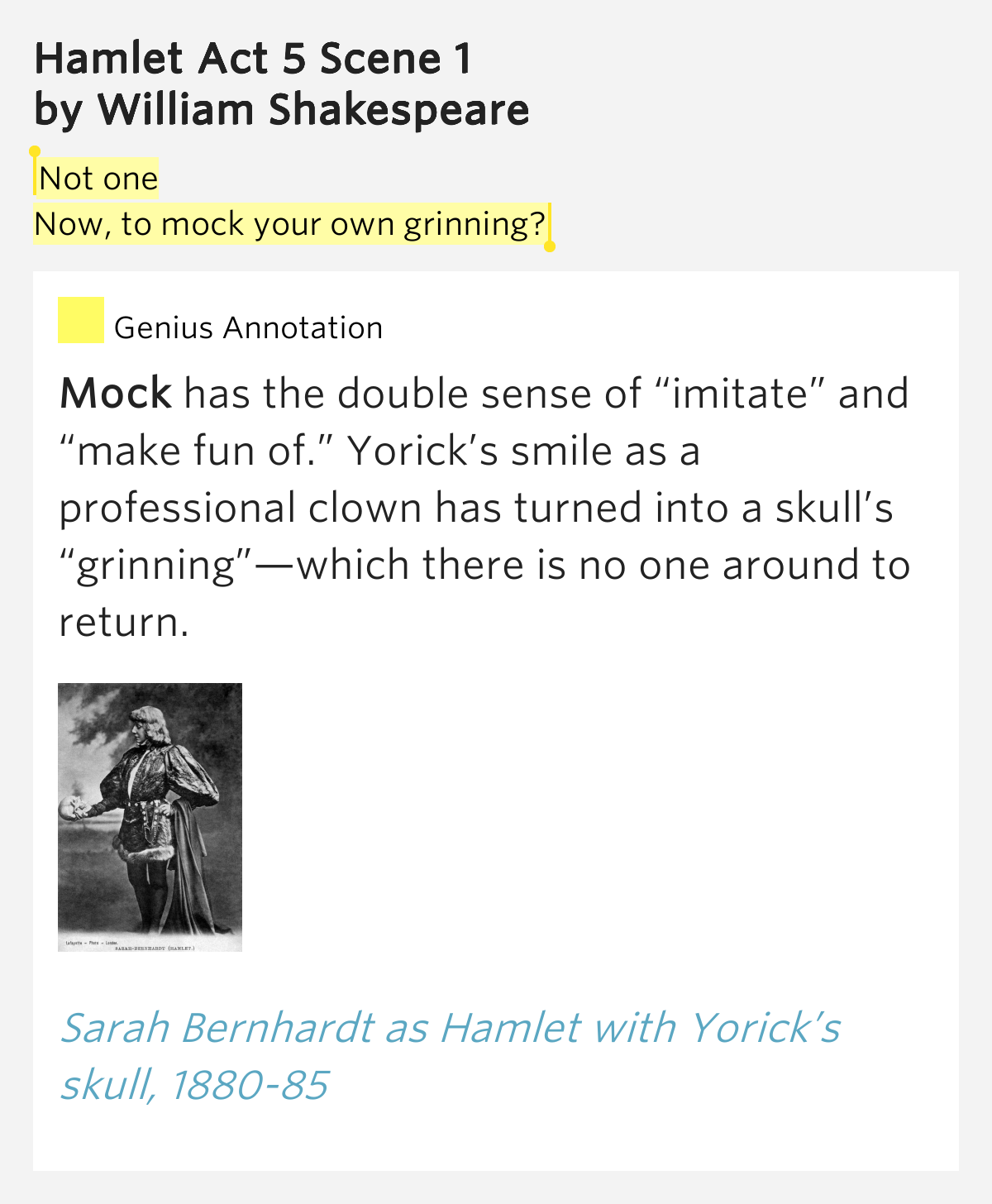 Act 5 Scene 1 Hamlet Analysis