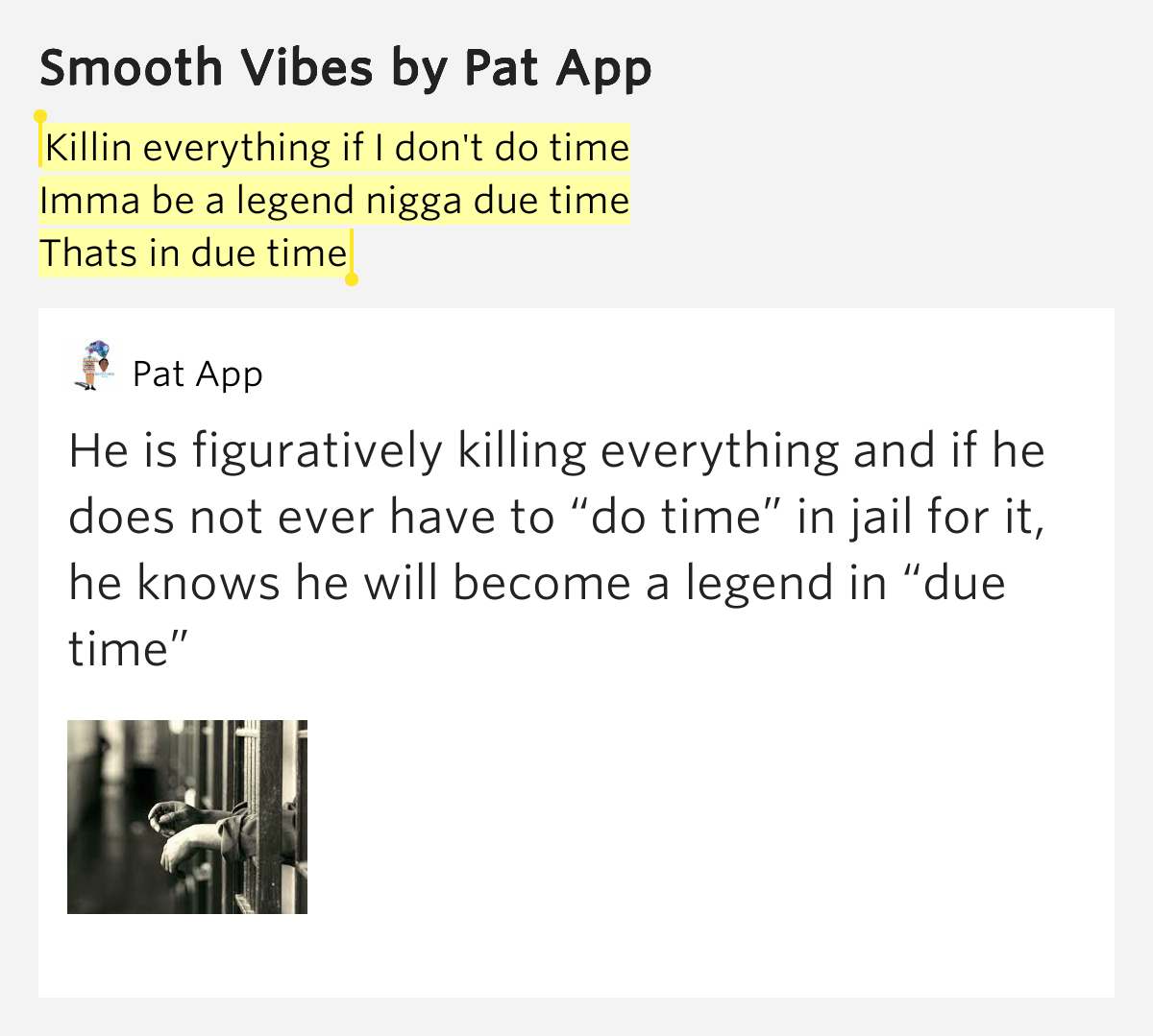 if he a imma lyrics killin everything if i don t do time imma be a legend due time thats in due if he a imma lyrics killin everything if i don t do time imma be a legend due time thats in due