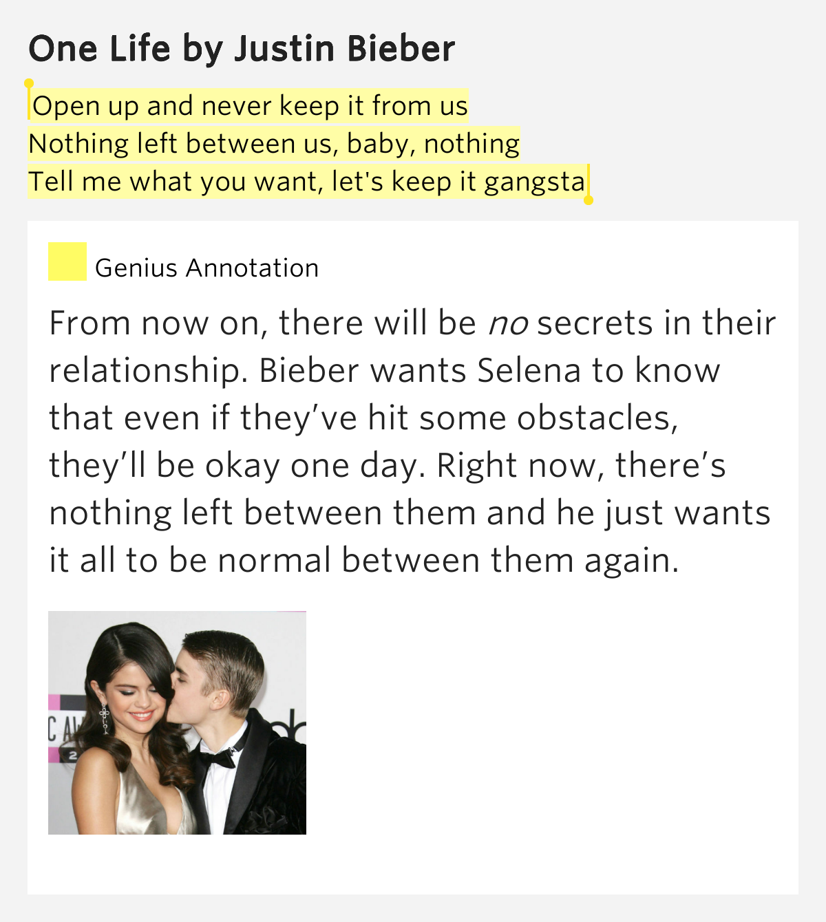 Tell Me What You Want From Me Lyrics