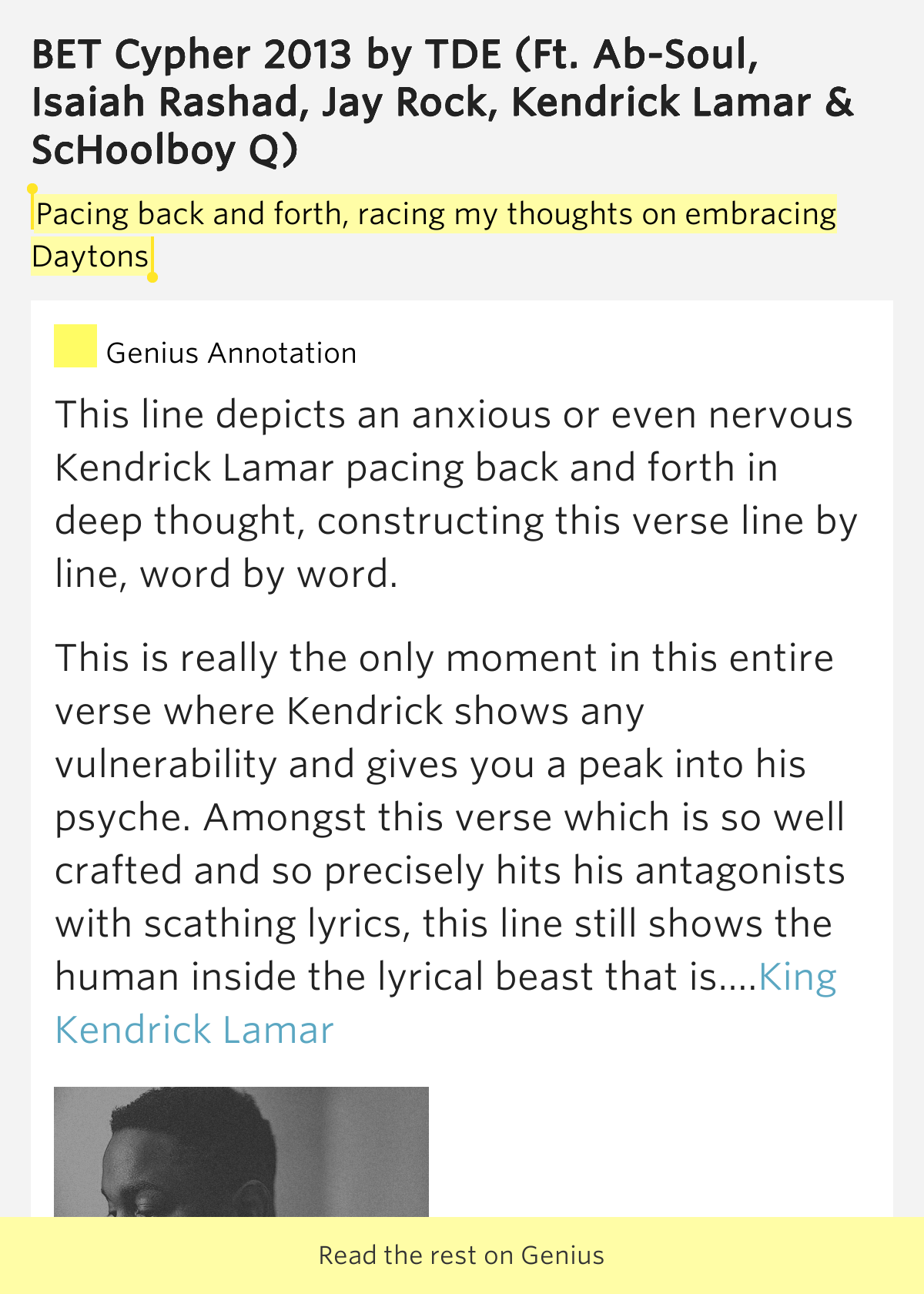 Pacing back and forth, racing my thoughts on embracing Daytons BET