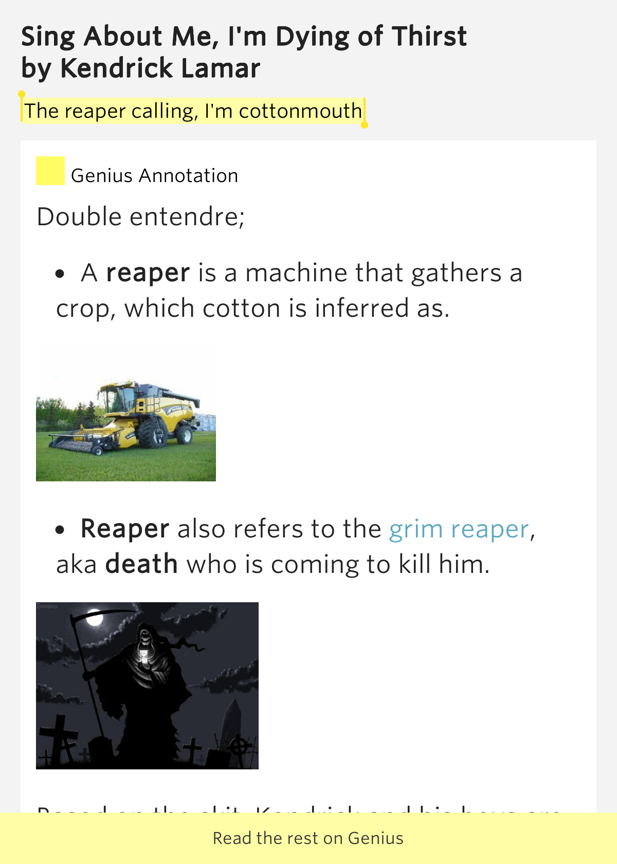 kendrick lamar sing about me lyrics the reaper calling i m sing about me i m dying of thirst kendrick lamar sing about me lyrics the reaper calling i m sing about me i m dying of thirst