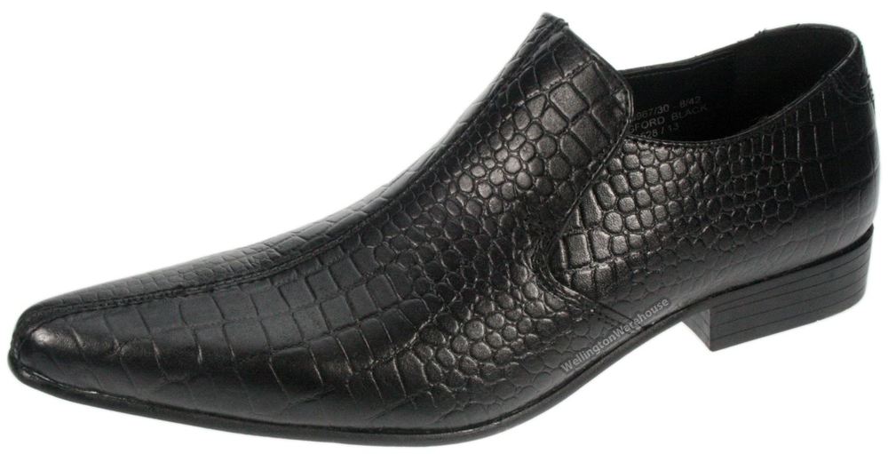 Mens dress shoes w/resizers - BROWN Gators - COPY
