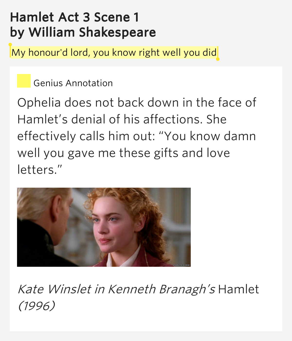 Hamlet Act 3 Scene 1 Line 96