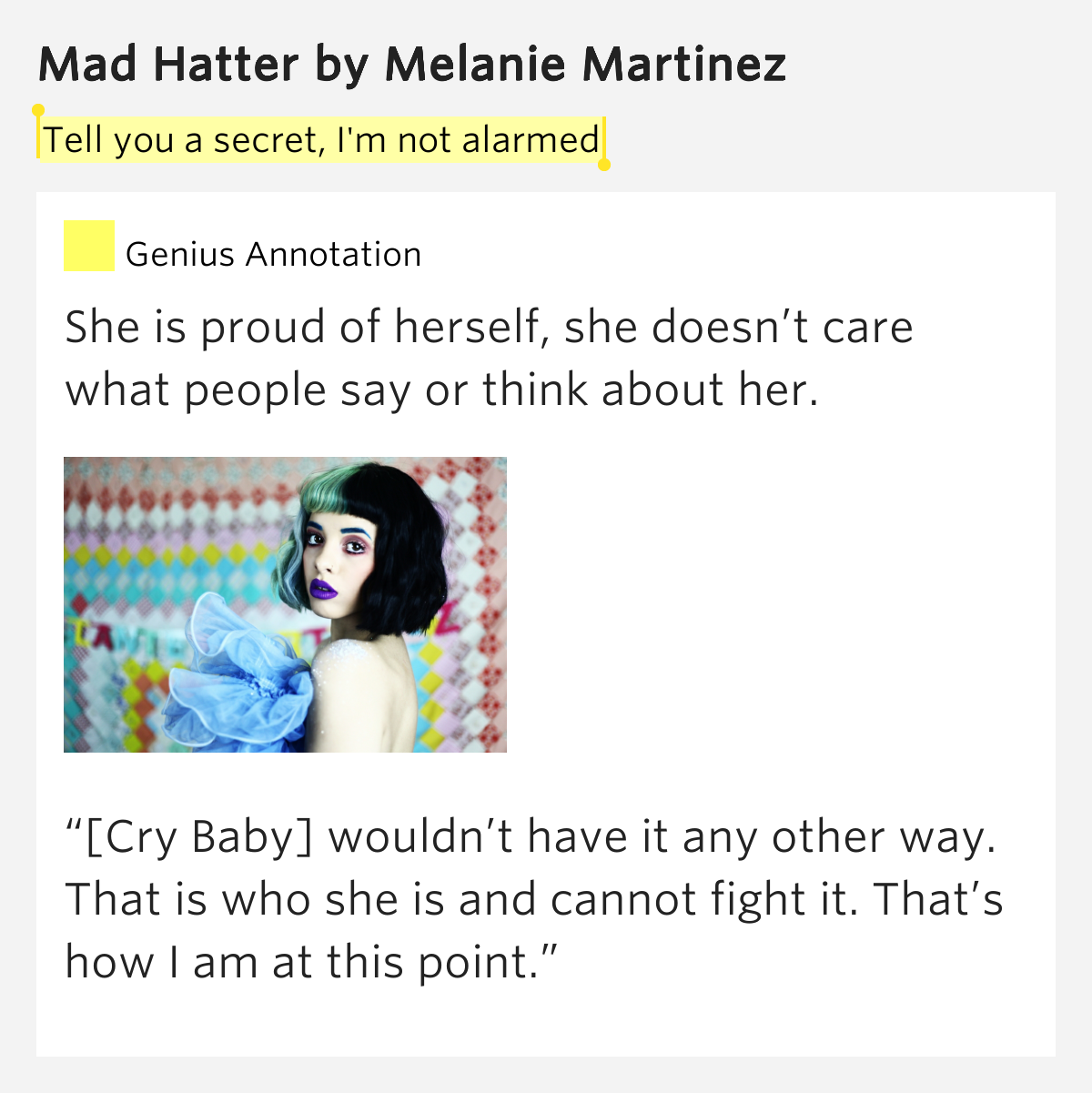 secret song meaning tell you a secret i m not alarmed mad hatter lyrics meaning secret song meaning tell you a secret i m not alarmed mad hatter lyrics meaning