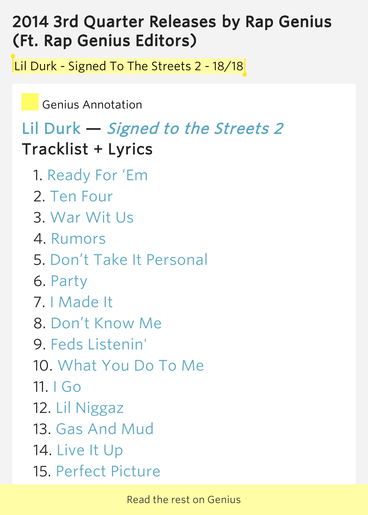 Signed To The Streets 2 Wikipedia