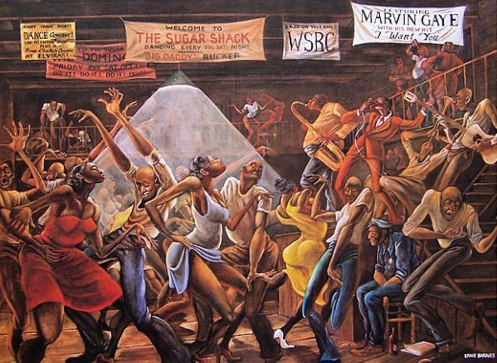 Ernie Barnes Sugar Shack Genius