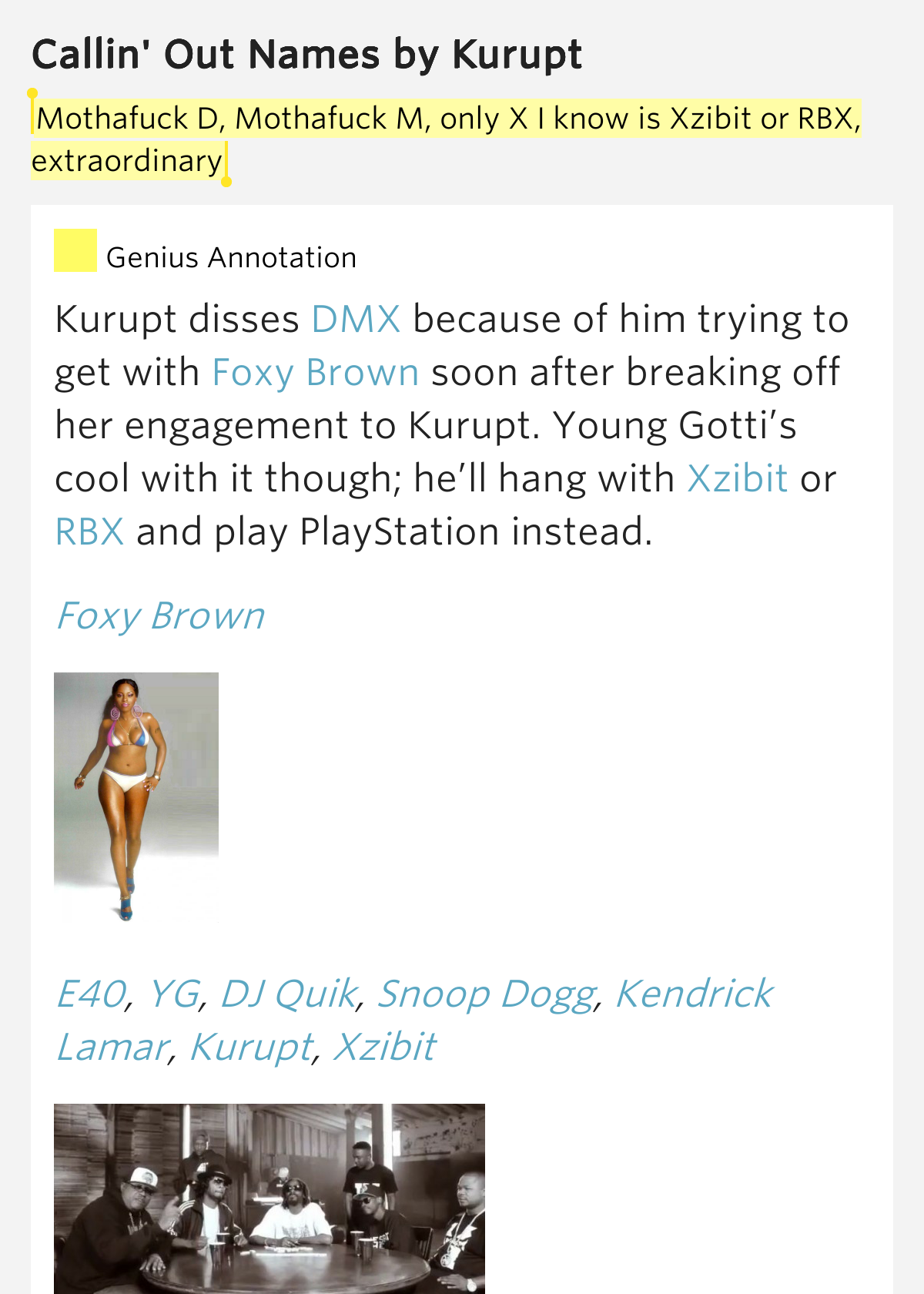 Get Me Home Foxy Brown Lyrics