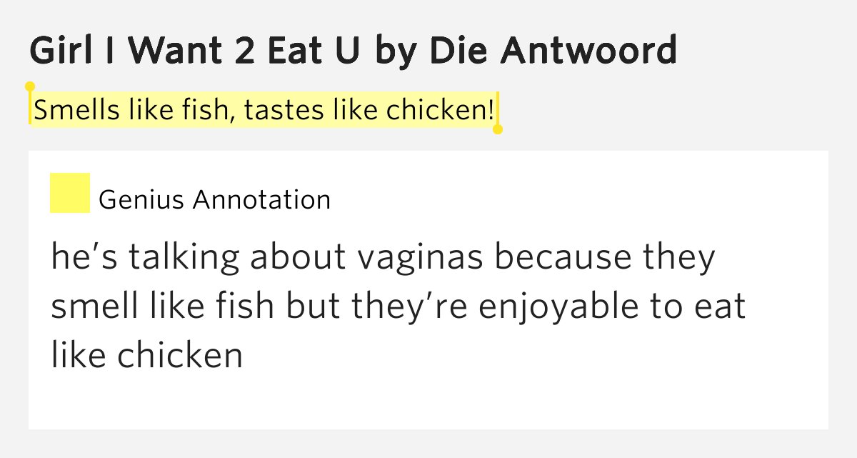 smells like fish tastes like chicken movie quote smells like fish tastes like chicken movie quote