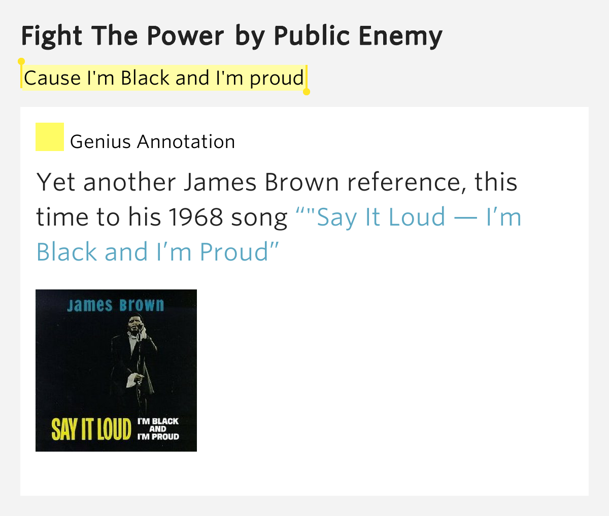 lyrics cause i about my cause i m black and i m proud fight the power lyrics meaning lyrics cause i about my cause i m black and i m proud fight the power lyrics meaning