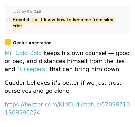 Just What I Am Kid Cudi Lyrics Meaning Just What I Am Kid Cudi Lyrics Meaning