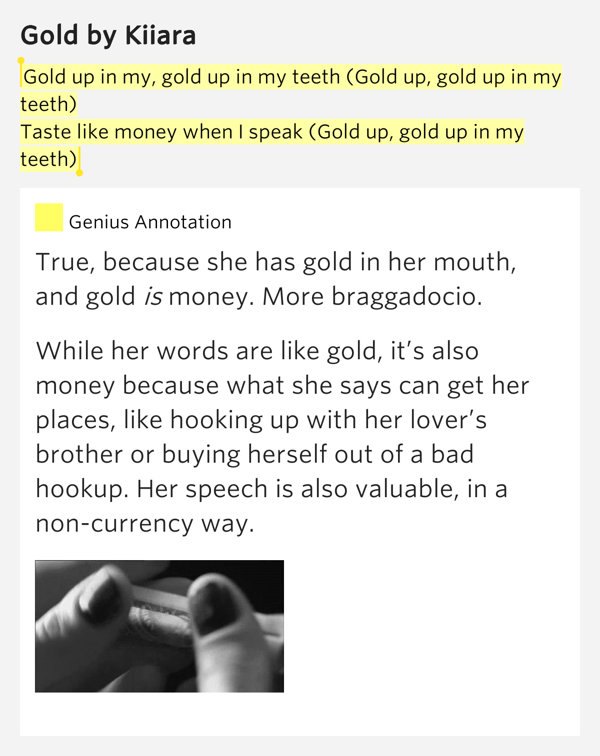 Gold up in my, gold up in my teeth (Gold up, gold up in my teeth