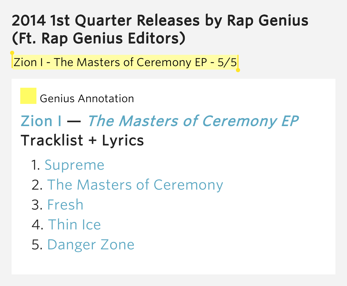 Master thesis lyrics rap genius