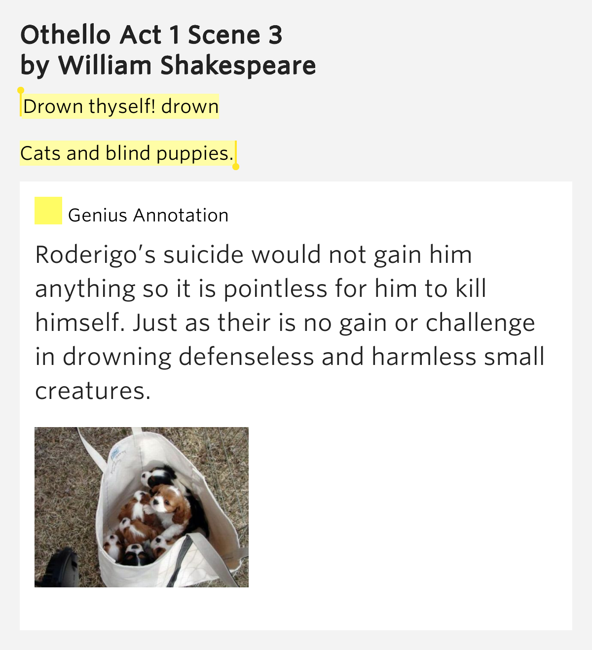 a summary and an analysis of the scene three in othello by william shakespeare Need help with act 3, scene 3 in william shakespeare's othello check out our revolutionary side-by-side summary and analysis. a summary and an analysis of the scene three in othello by william shakespeare Need help with act 3, scene 3 in william shakespeare's othello check out our revolutionary side-by-side summary and analysis.