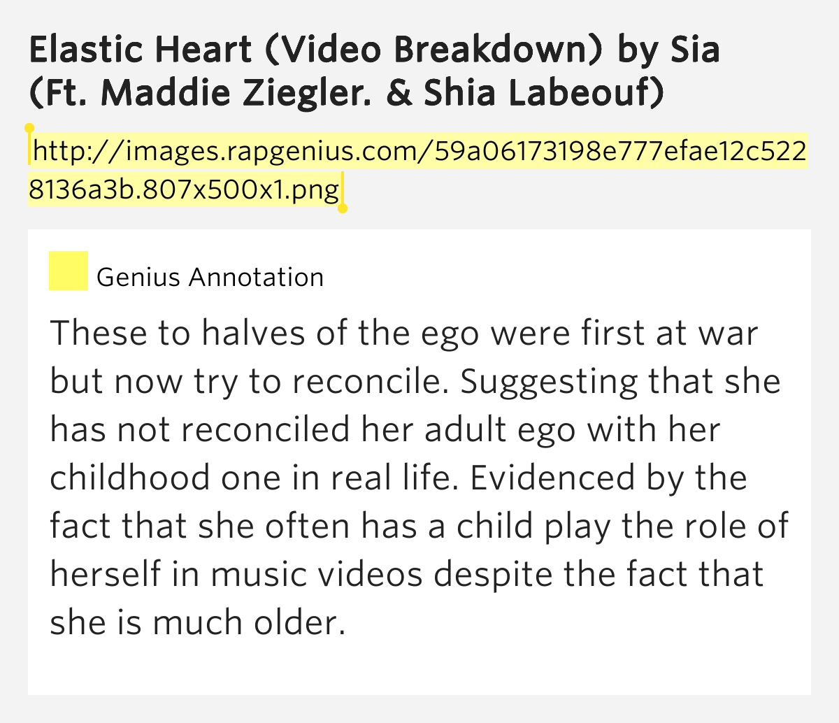 Elastic Heart (Video Breakdown)