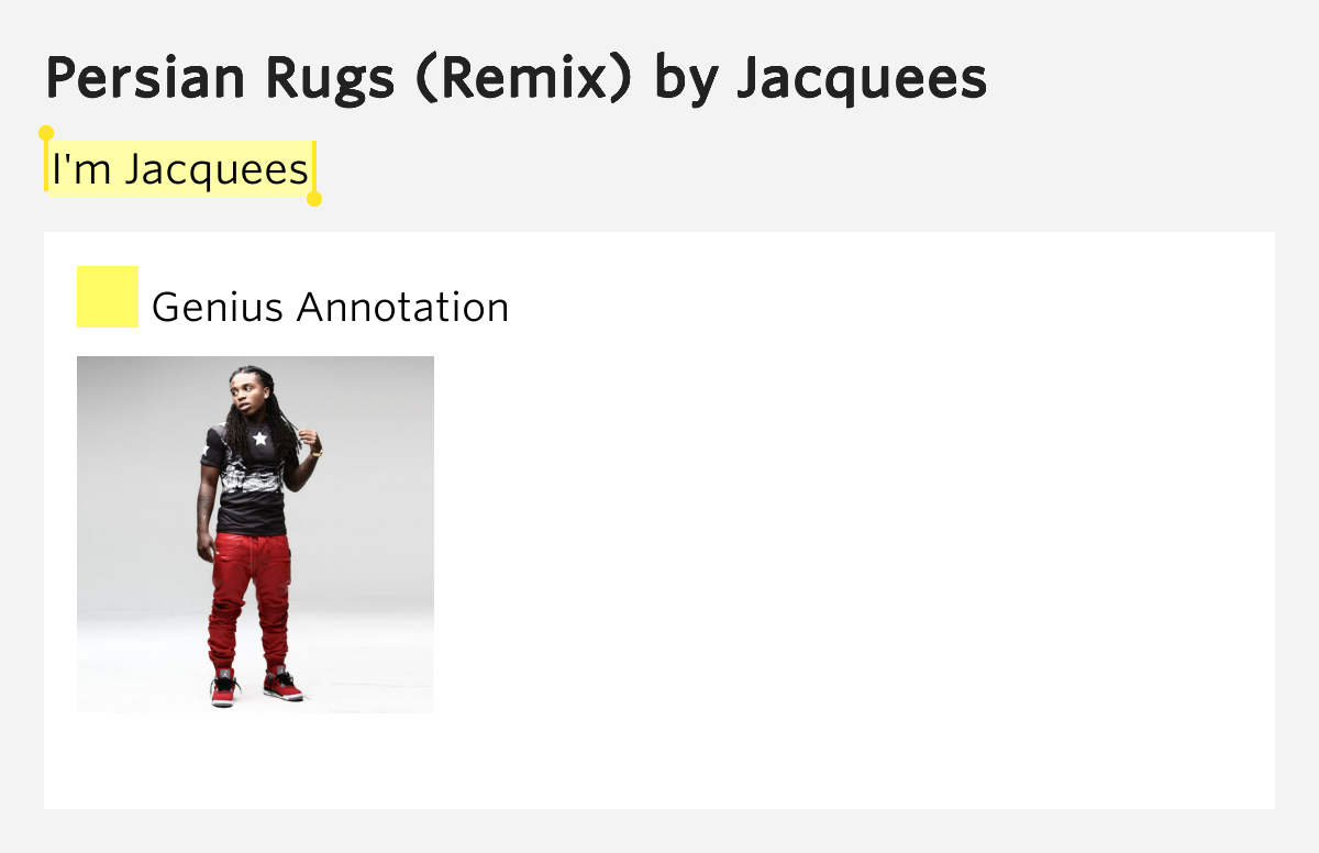 I'm Jacquees Persian Rugs (Remix) by Jacquees