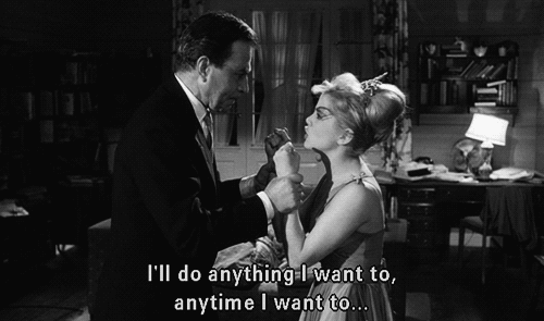 Be a good baby, do what I want
