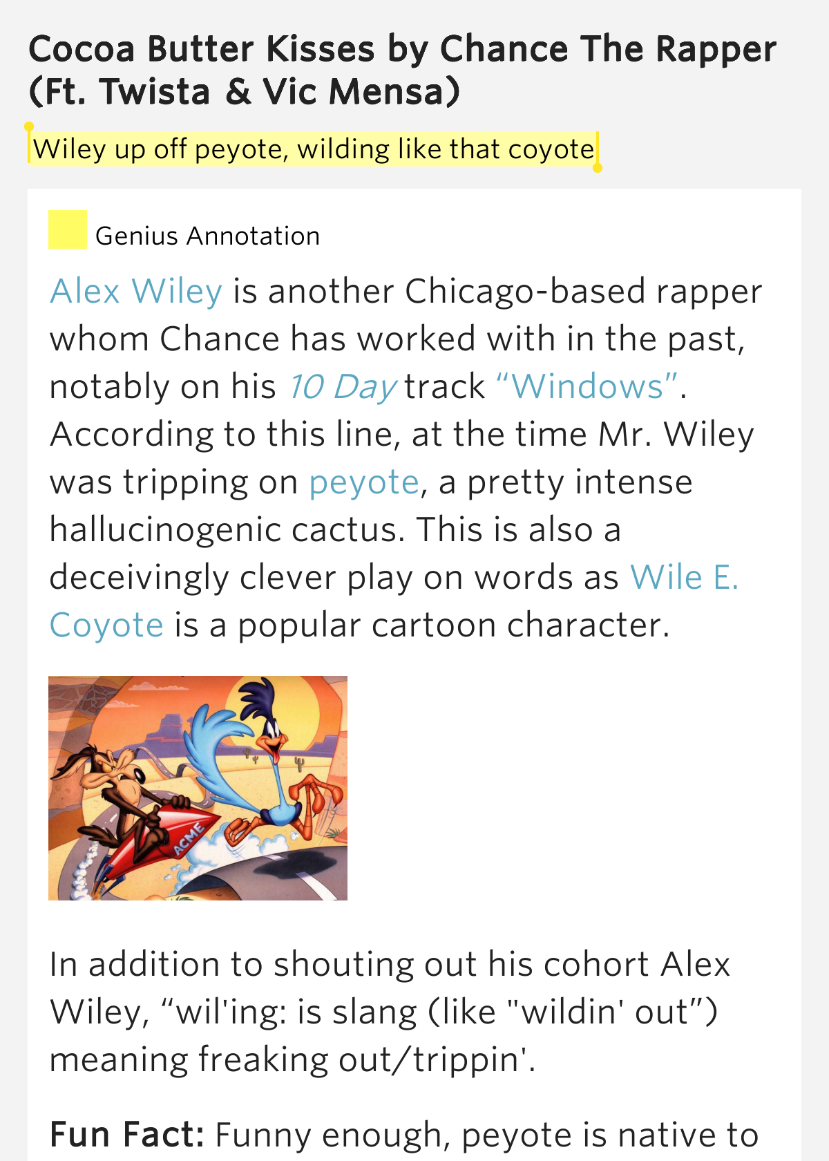 Chance The Rapper Cocoa Butter Kisses Lyrics