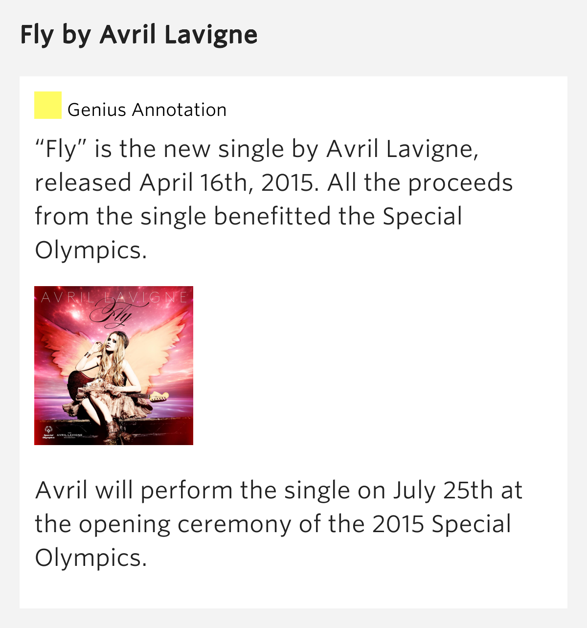 Fly Fly Lyrics Meaning