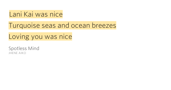 Lani Kai was nice / Turquoise seas and ocean.. – Spotless Mind