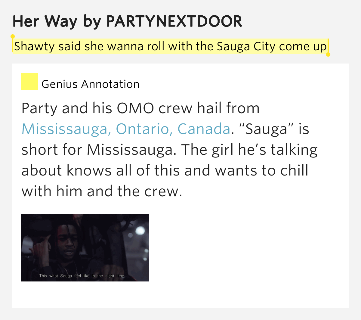 Said She Wanna Roll With Me And Smoke Shawty said she wanna roll with the Sauga City come up – Her Way Lyrics