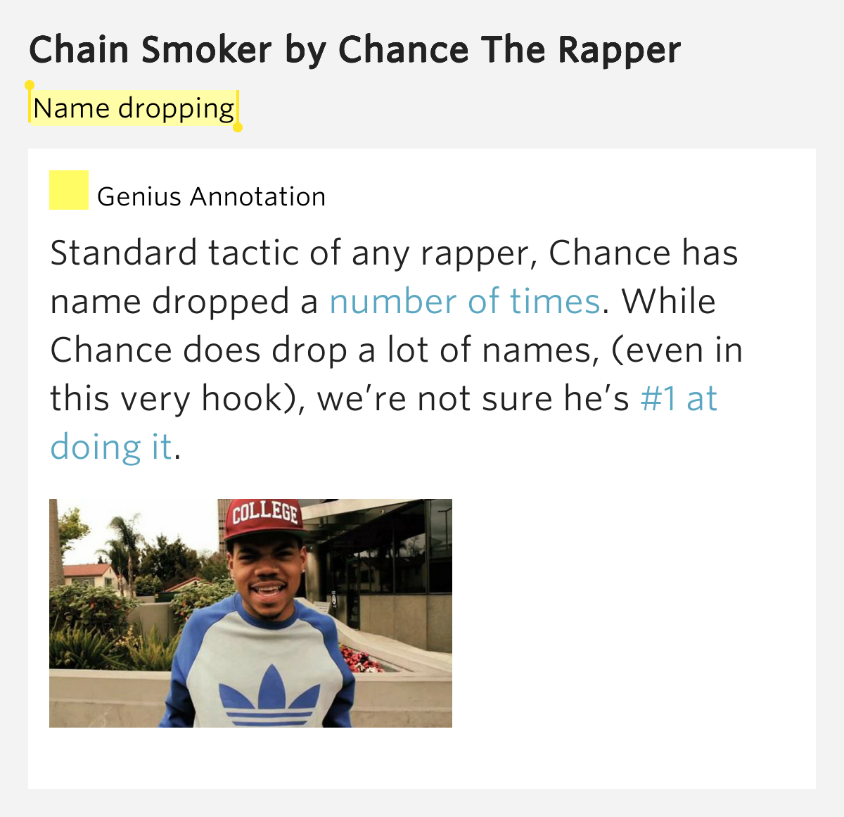 name-dropping-chain-smoker-lyrics-meaning