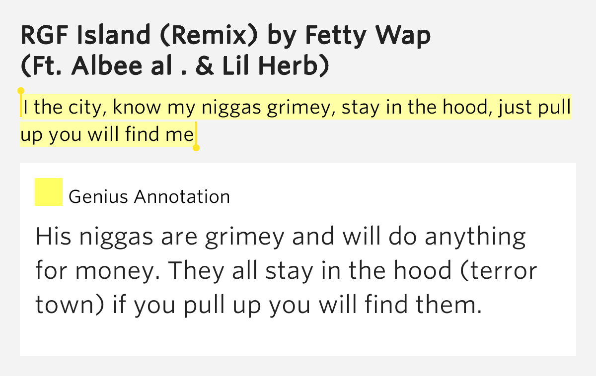 I the city, know my niggas grimey, stay in the hood, just pull up you