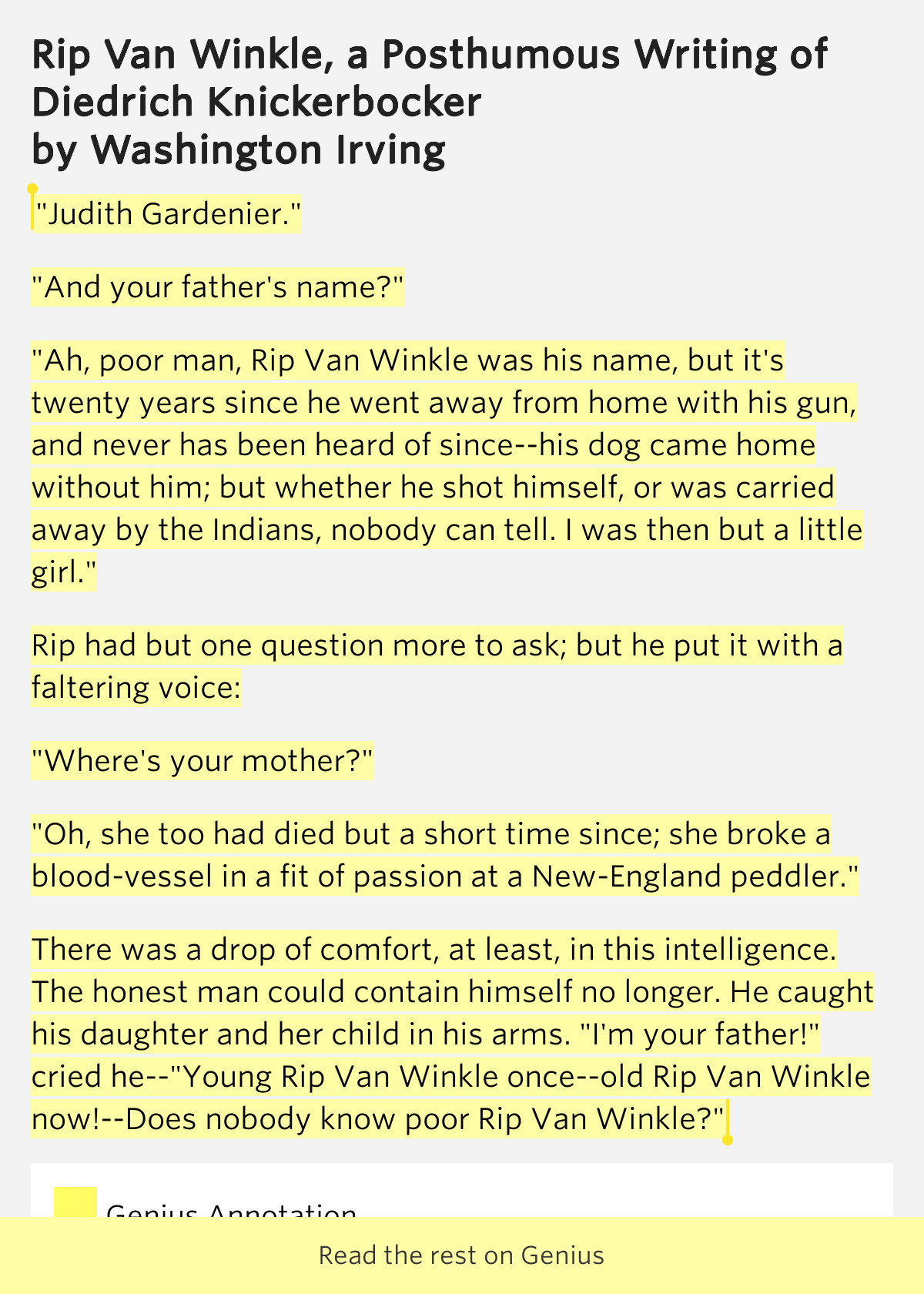 rip van winkle essay question Free essay: the characters in rip van winkle and young goodman brown written respectively by washington irving and nathaniel hawthorne leave their individual. rip van winkle essay question Free essay: the characters in rip van winkle and young goodman brown written respectively by washington irving and nathaniel hawthorne leave their individual.
