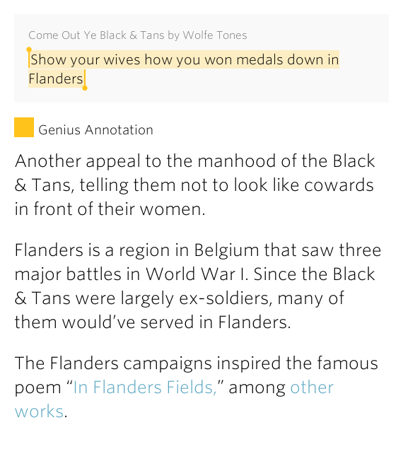 Show your wives how you won medals.. Come Out Ye Black & Tans