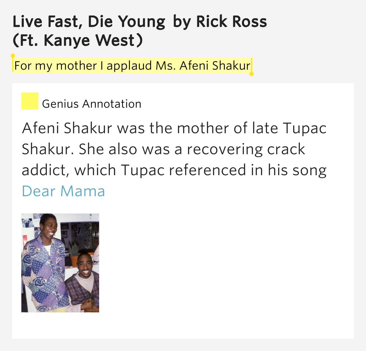 Hey Mama Kanye West Lyrics Meaning