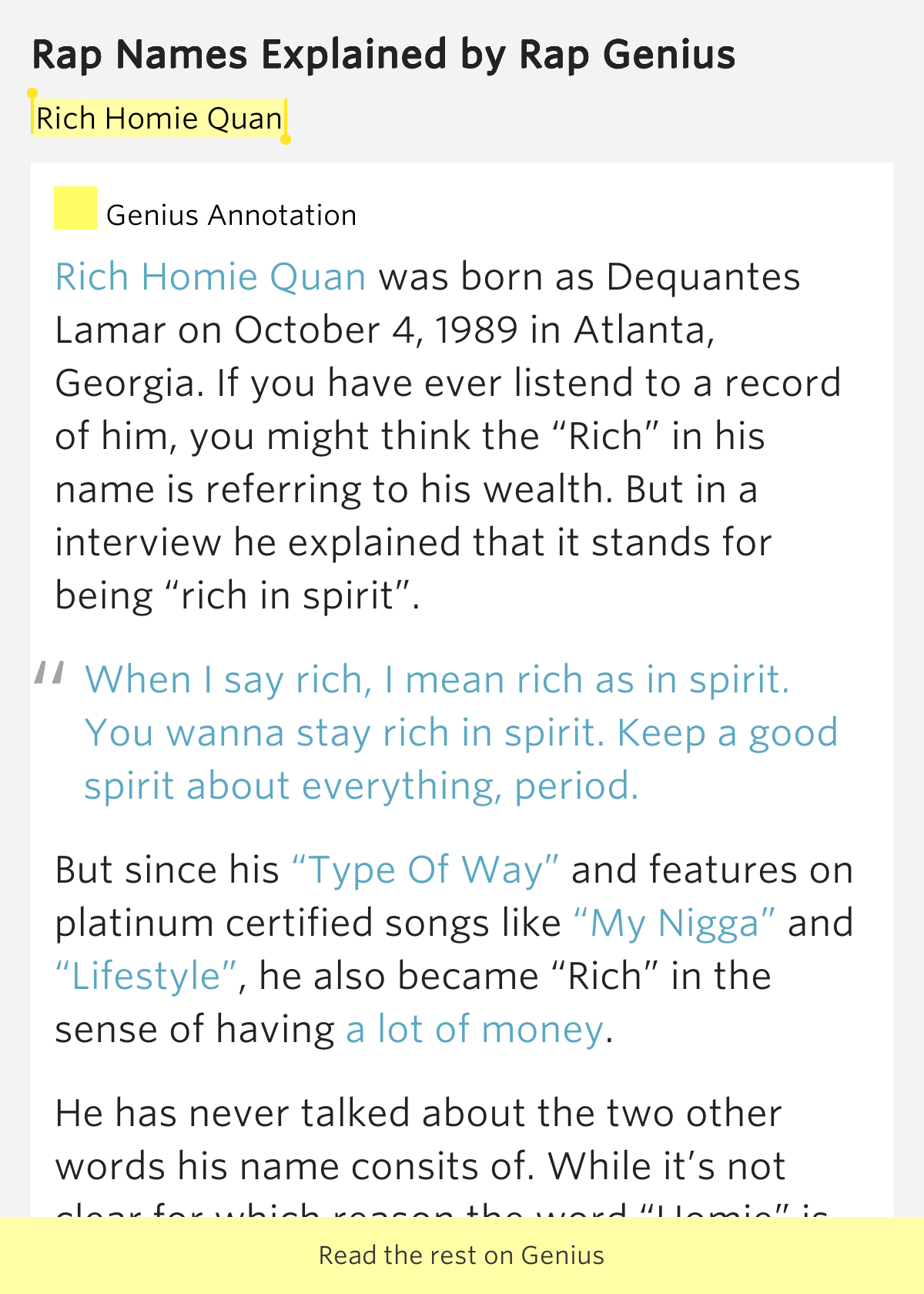 I Wanna Be Rich I Wanna Be Famous Lyrics