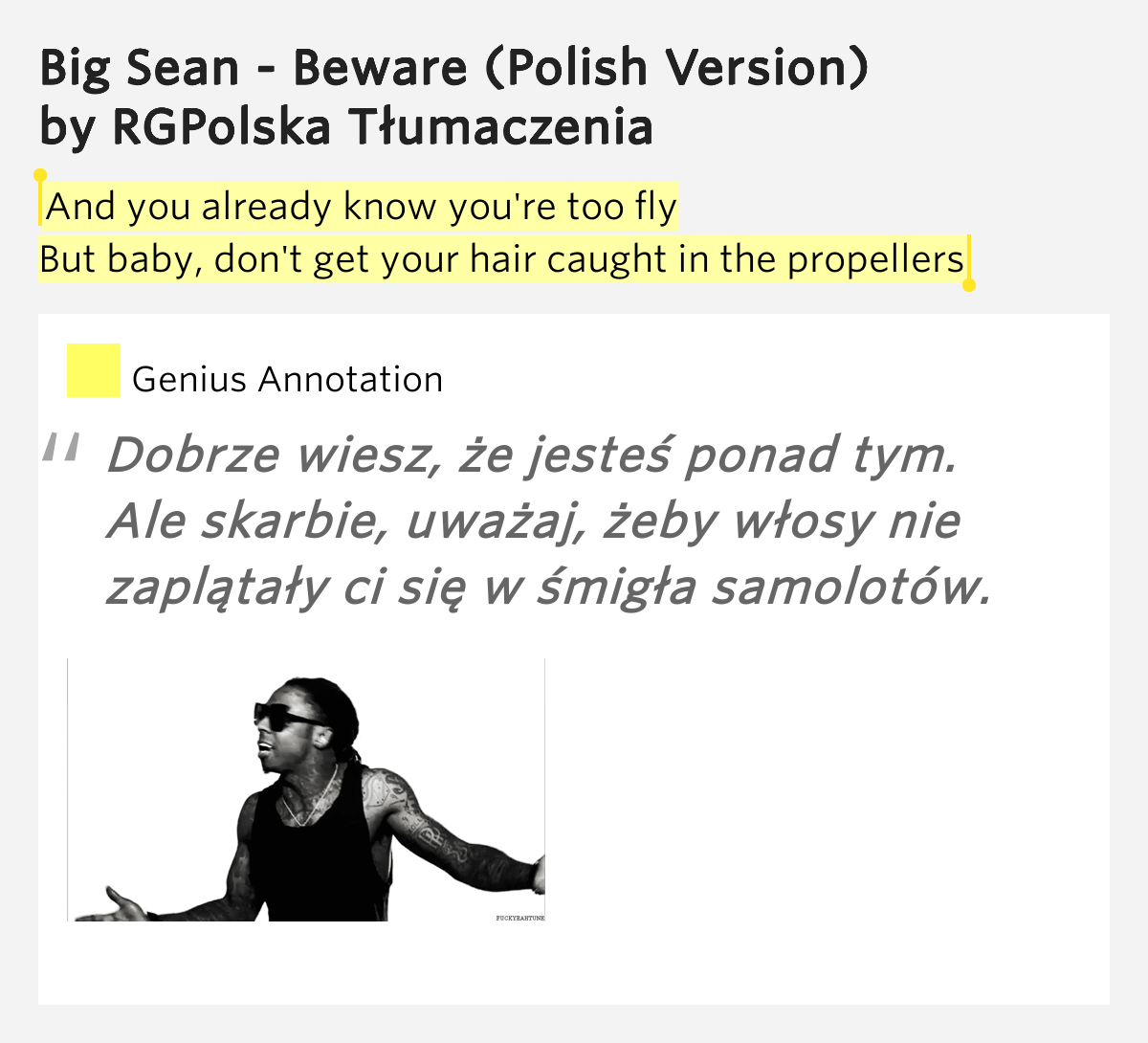 You Already Know You Already Know Lyrics
