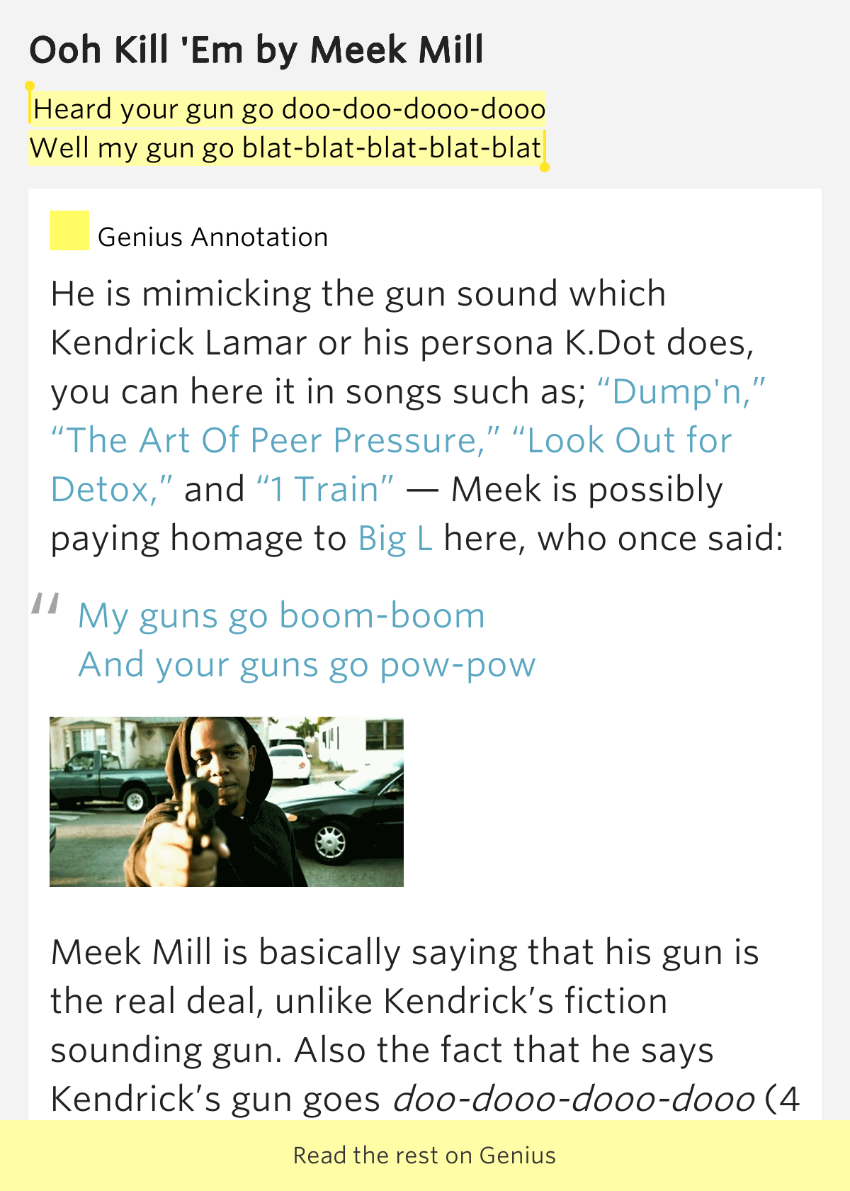 My Guns Go Boom Boom Your Guns Go Pow Pow