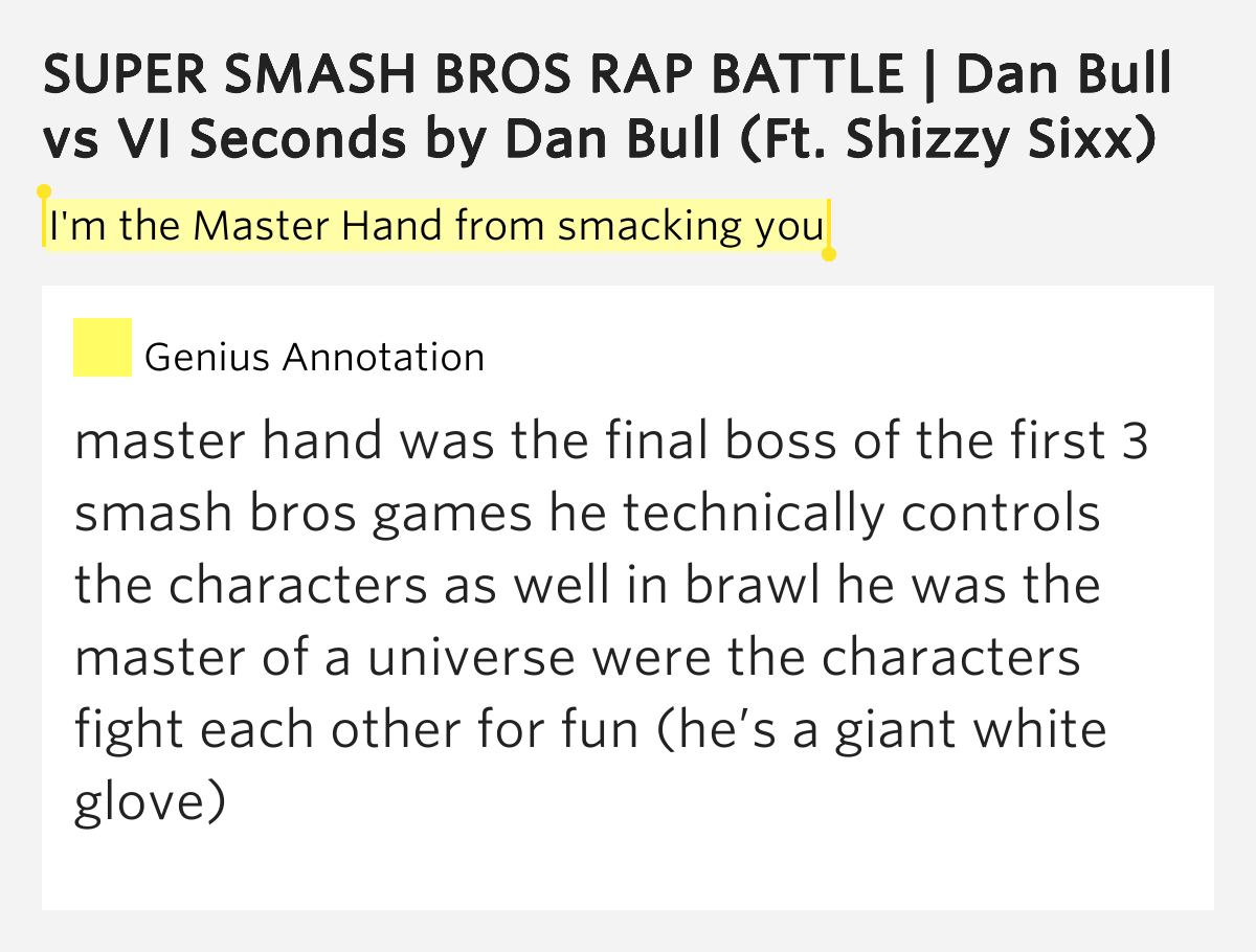 Master thesis lyrics rap genius