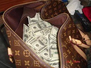 loaded with money
